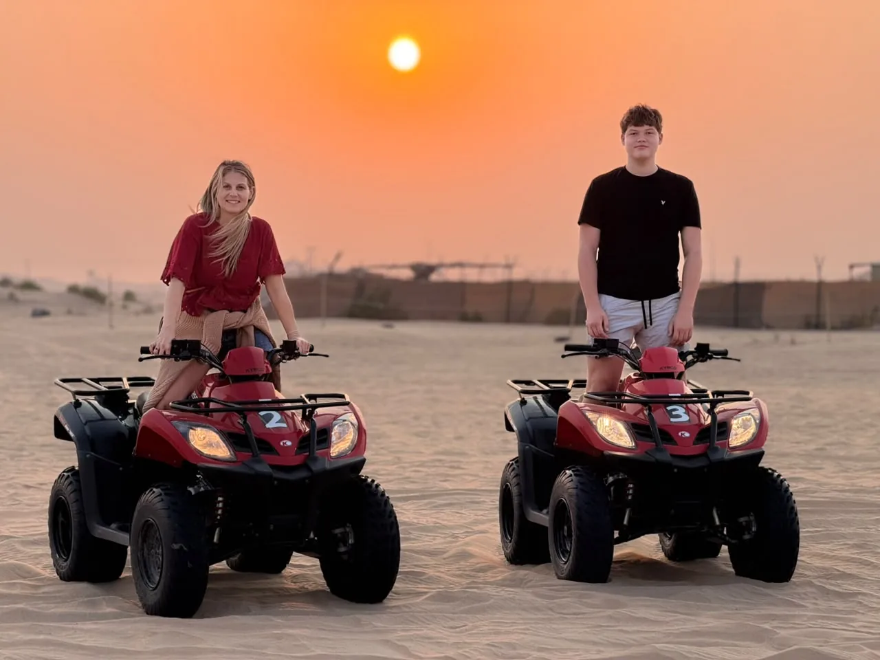 Quad bikes available alongside dune buggy rides in Abu Dhabi